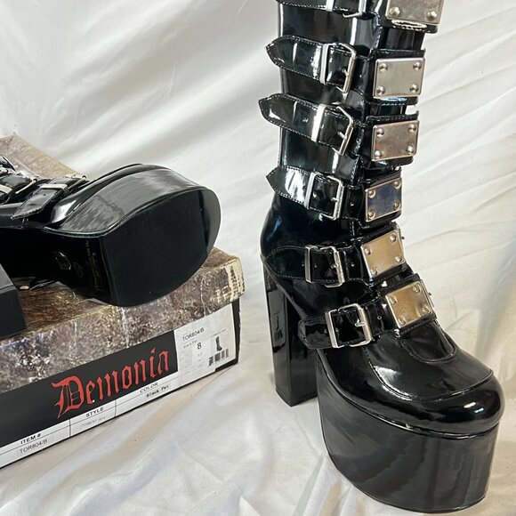 Brand New Demonia Torment 804 Women's Boots - Picture 4 of 4